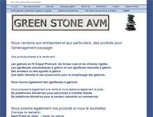 Tablet Screenshot of greenstone-avm.fr